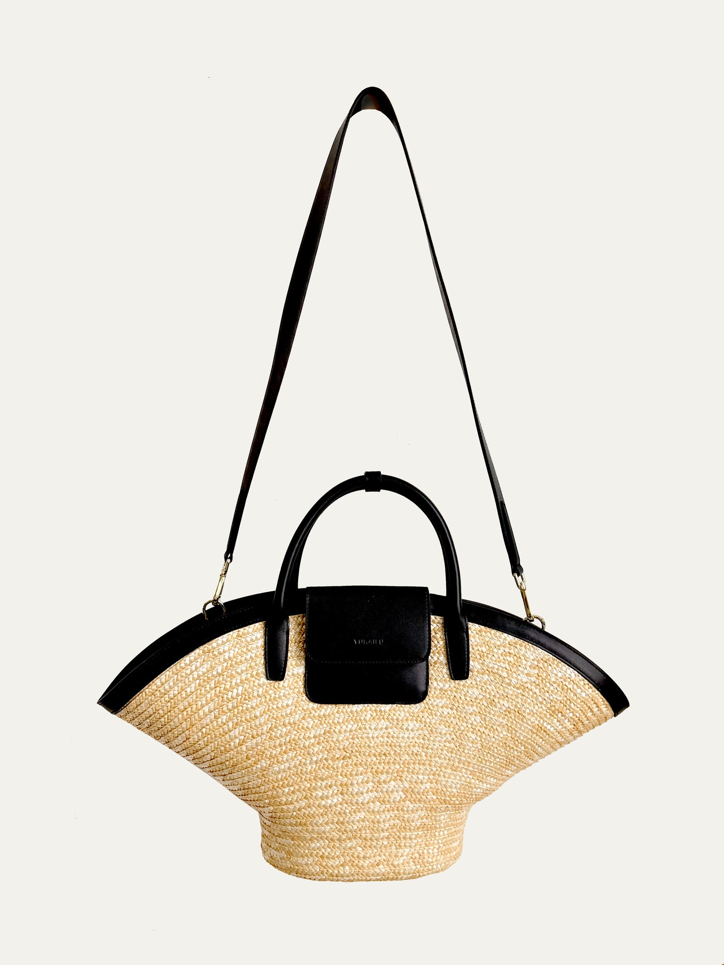 THE BEACH BAG STRAW HAT BASKET