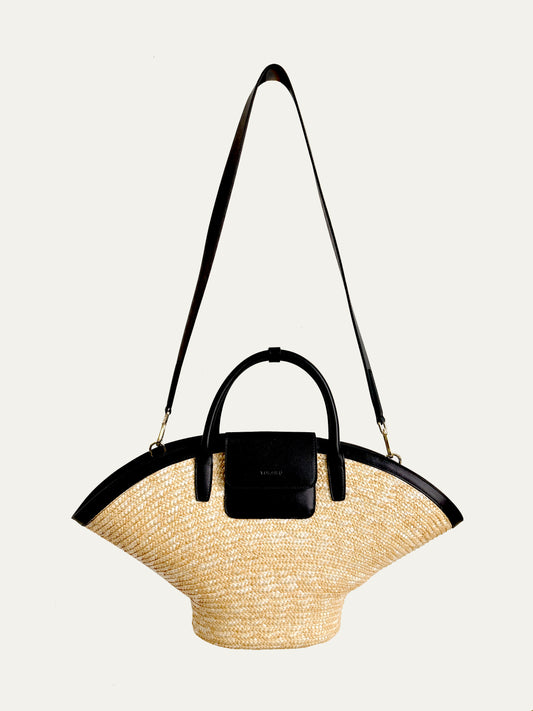 THE BEACH BAG STRAW HAT BASKET