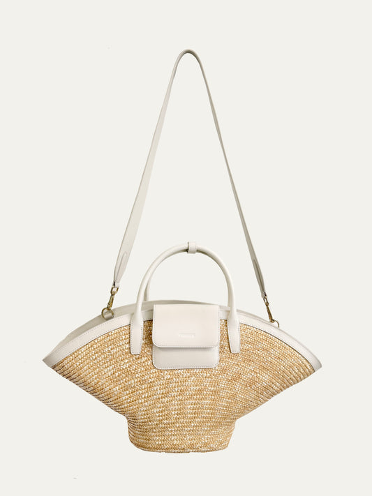 THE BEACH BAG STRAW HAT BASKET
