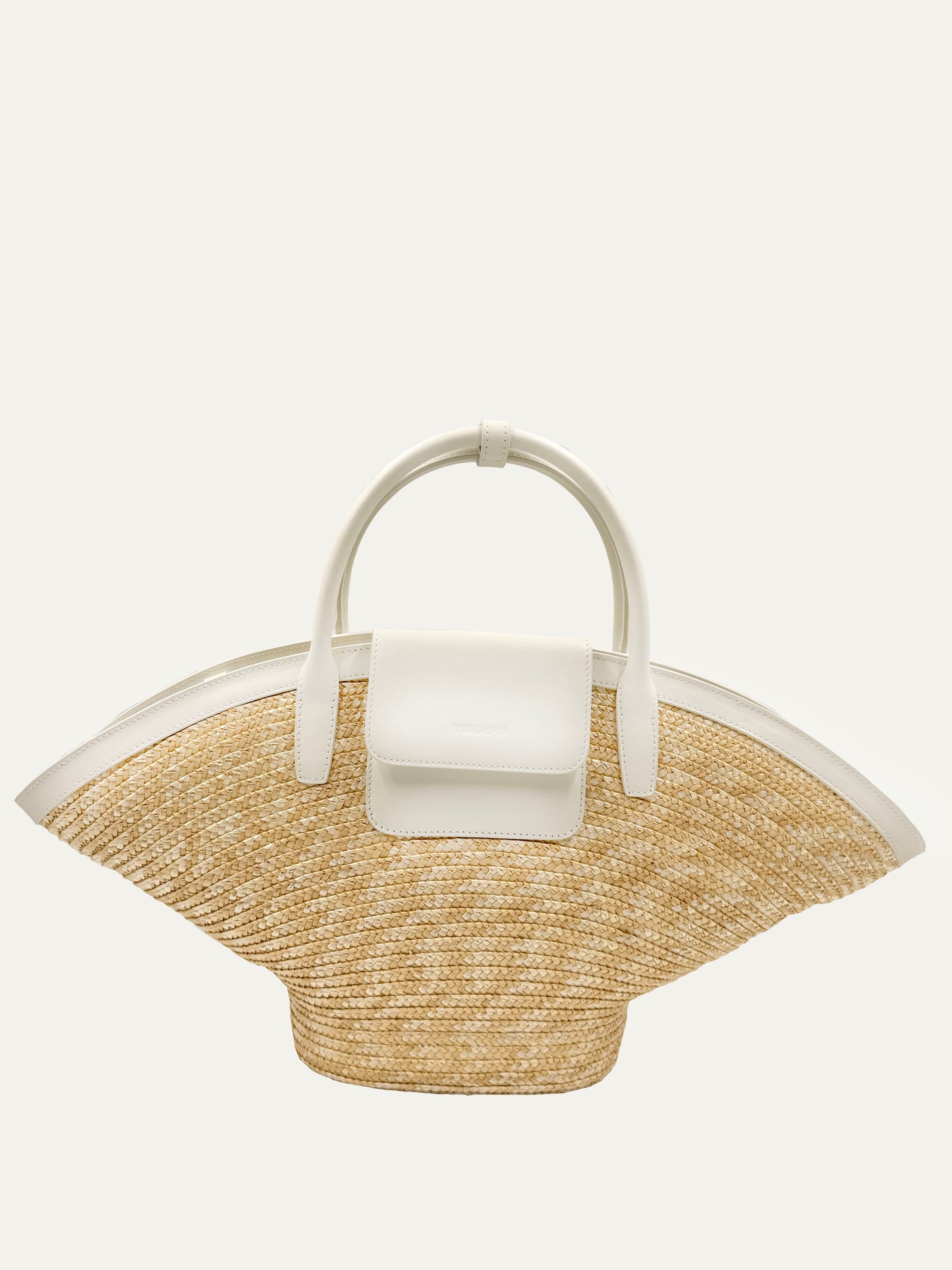 THE BEACH BAG STRAW HAT BASKET
