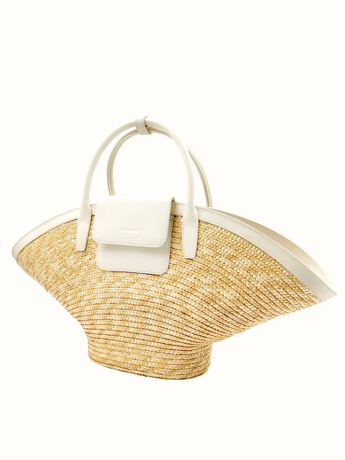 THE BEACH BAG STRAW HAT BASKET